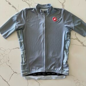 NWOT Castelli Womens Gray Cycling Jersey